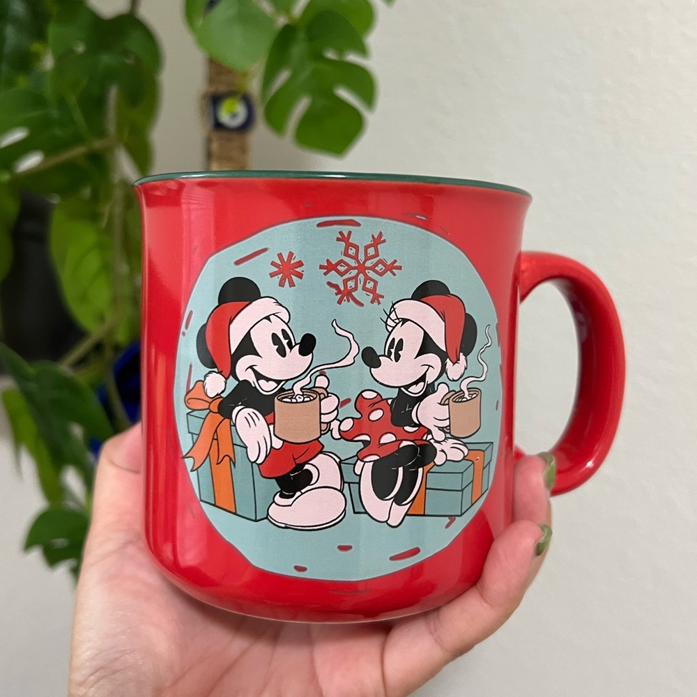 DISNEY Mickey & Minnie Holiday Mug